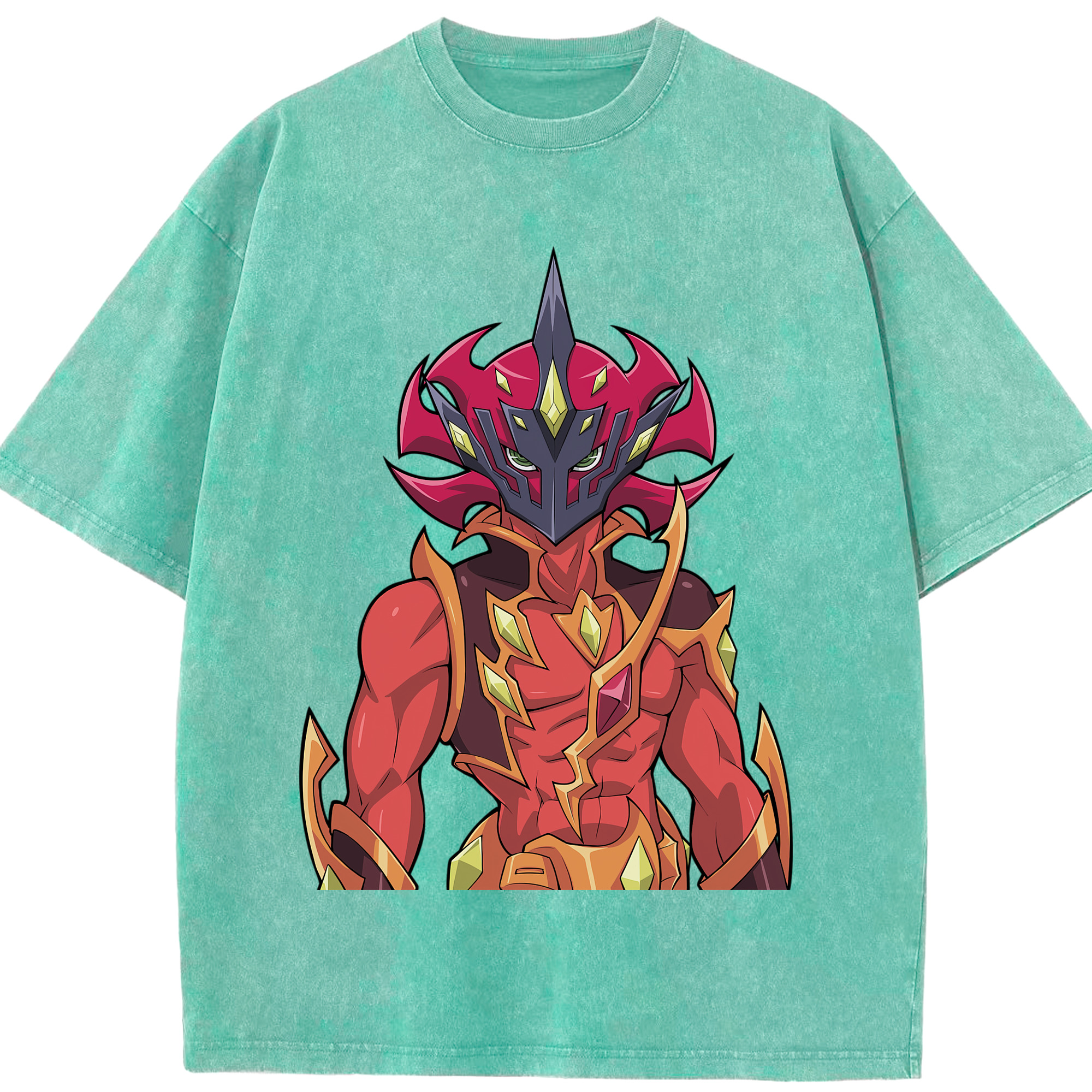 （画像用） 遊☆戯☆王 Yu-Gi-Oh! 綿100% ヴィンテージ風 半袖Tシャツ（フロントプリント）